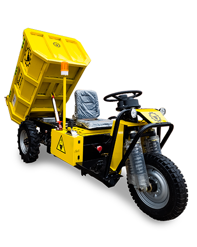 DUMPER BULL ELÉCTRICO DE 1.5 TON. CON RUSTER